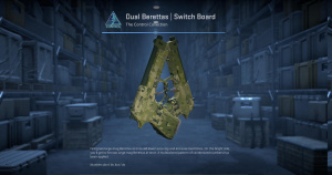 Dual Berettas | Switch Board (Factory New) Screenshot