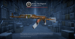 AK-47 | The Oligarch (Well-Worn) Screenshot