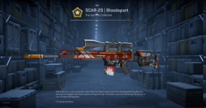 SCAR-20 | Bloodsport (Field-Tested) Screenshot