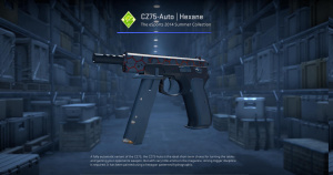 CZ75-Auto | Hexane (Minimal Wear) Screenshot