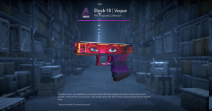 Glock-18 | Vogue (Factory New) Screenshot