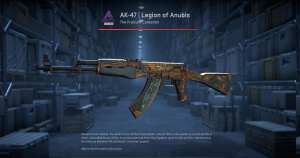 AK-47 | Legion of Anubis (Minimal Wear) Screenshot