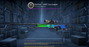 StatTrak™ AWP | Ice Coaled (Minimal Wear) Screenshot