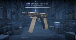 CZ75-Auto | Framework (Factory New) Screenshot