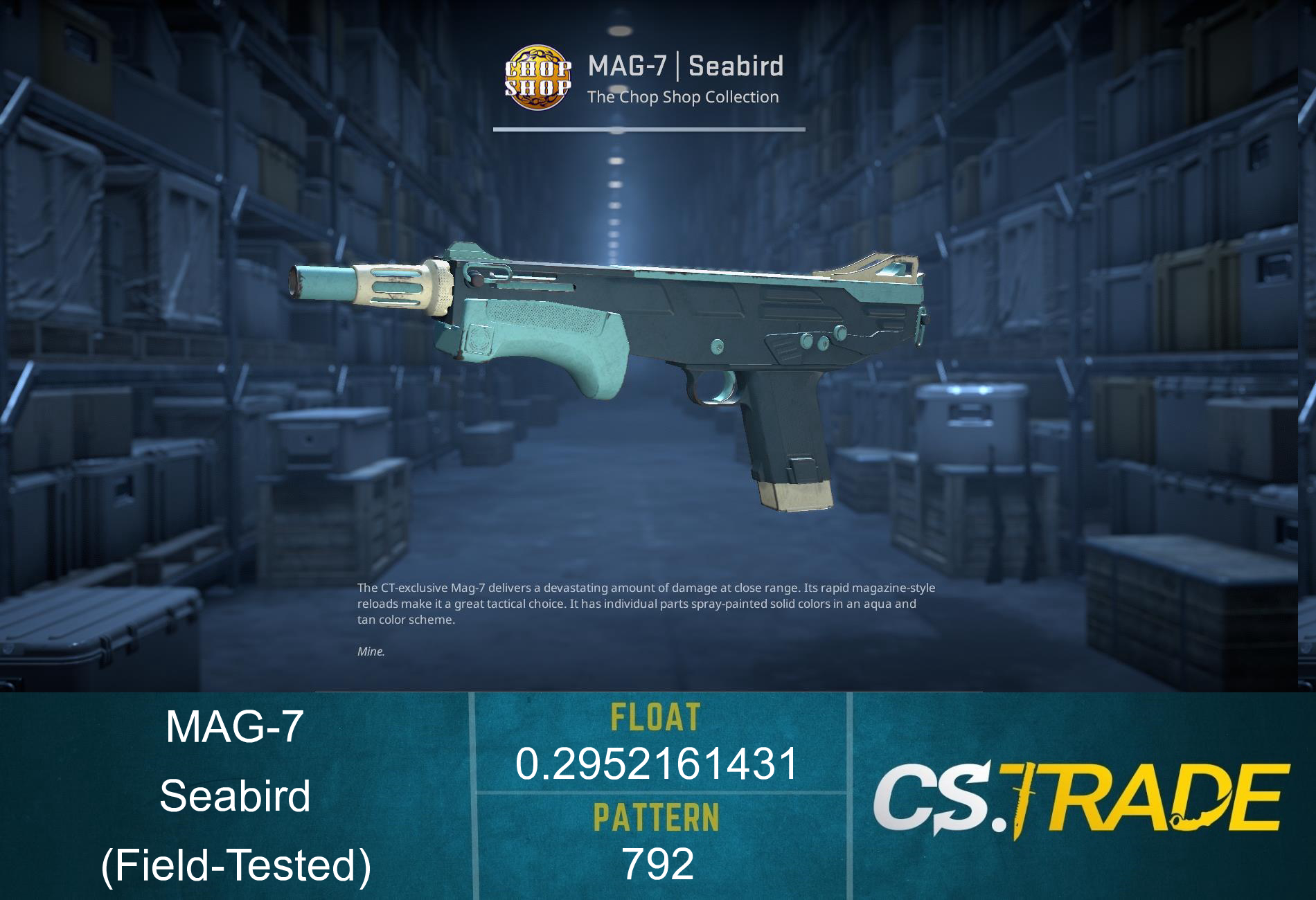 MAG-7 | Seabird (Field-Tested) Screenshot