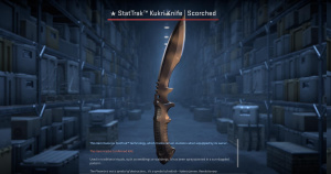 ★ StatTrak™ Kukri Knife | Scorched (Minimal Wear) Screenshot