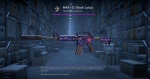 M4A1-S | Black Lotus (Field-Tested) Screenshot