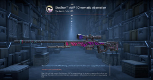 StatTrak™ AWP | Chromatic Aberration (Battle-Scarred) Screenshot
