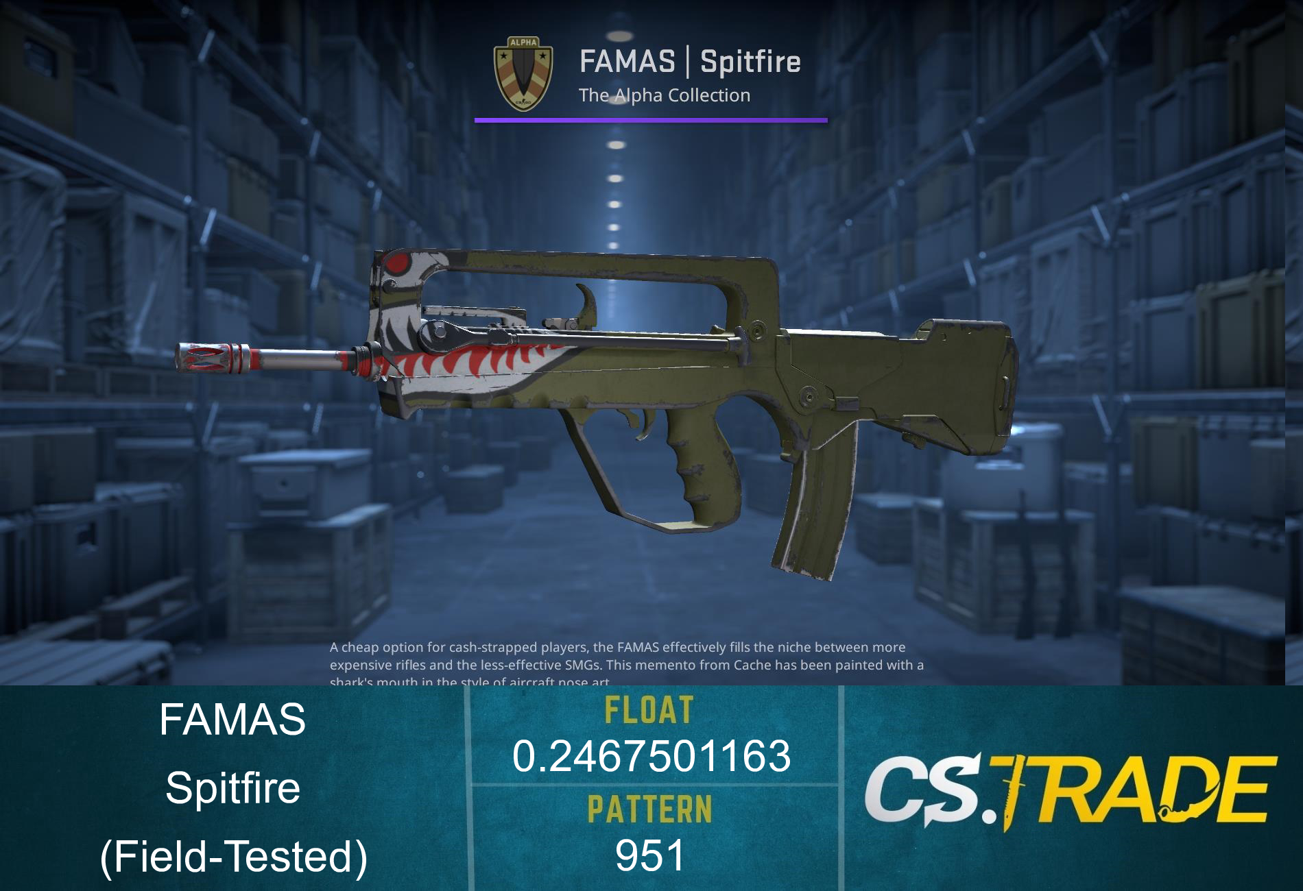 FAMAS | Spitfire (Field-Tested) Screenshot