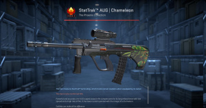 StatTrak™ AUG | Chameleon (Field-Tested) Screenshot