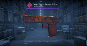 Desert Eagle | Serpent Strike (Factory New) Screenshot
