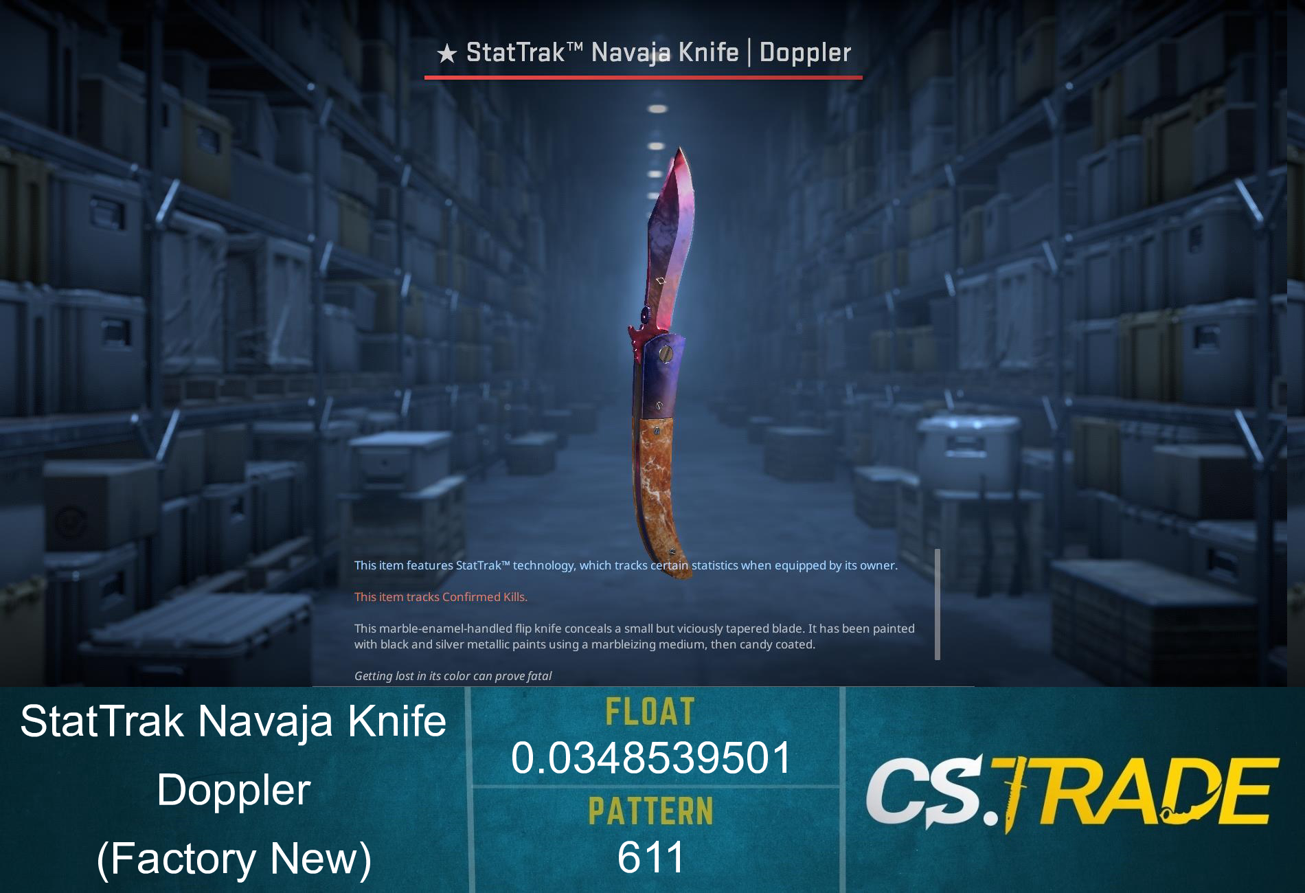 ★ Navaja Knife | Doppler Phase 1 (Factory New) Screenshot