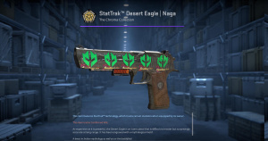 StatTrak™ Desert Eagle | Naga (Battle-Scarred) Screenshot
