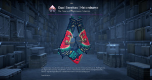 Dual Berettas | Melondrama (Field-Tested) Screenshot