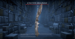 ★ Kukri Knife | Urban Masked (Field-Tested) Screenshot