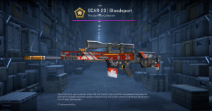 SCAR-20 | Bloodsport (Factory New) Screenshot