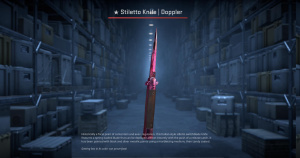 ★ Stiletto Knife | Doppler Phase 2 (Factory New) Screenshot