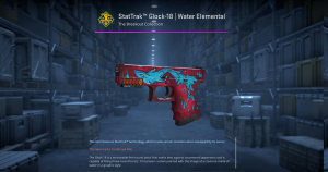 StatTrak™ Glock-18 | Water Elemental (Field-Tested) Screenshot