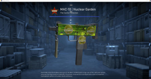MAC-10 | Nuclear Garden (Factory New) Screenshot