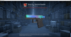 Glock-18 | Gamma Doppler Phase 1 (Field-Tested) Screenshot