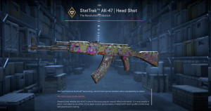 StatTrak™ AK-47 | Head Shot (Battle-Scarred) Screenshot