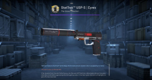StatTrak™ USP-S | Cyrex (Field-Tested) Screenshot