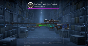 StatTrak™ AWP | Ice Coaled (Battle-Scarred) Screenshot