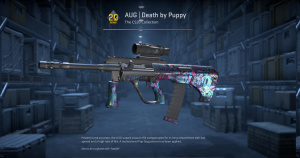 AUG | Death by Puppy (Minimal Wear) Screenshot