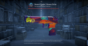 Desert Eagle | Ocean Drive (Well-Worn) Screenshot