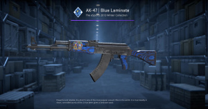 AK-47 | Blue Laminate (Factory New) Screenshot