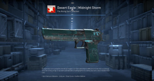 Desert Eagle | Midnight Storm (Field-Tested) Screenshot