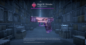Glock-18 | Shinobu (Field-Tested) Screenshot