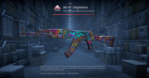 AK-47 | Nightwish (Battle-Scarred) Screenshot