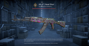 AK-47 | Head Shot (Battle-Scarred) Screenshot