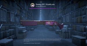 Sawed-Off | Kiss♥Love (Battle-Scarred) Screenshot