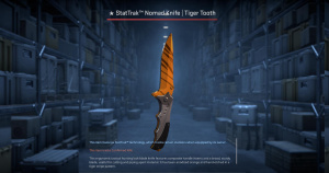 ★ StatTrak™ Nomad Knife | Tiger Tooth (Factory New) Screenshot