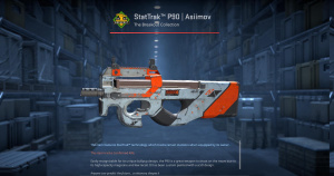 StatTrak™ P90 | Asiimov (Battle-Scarred) Screenshot