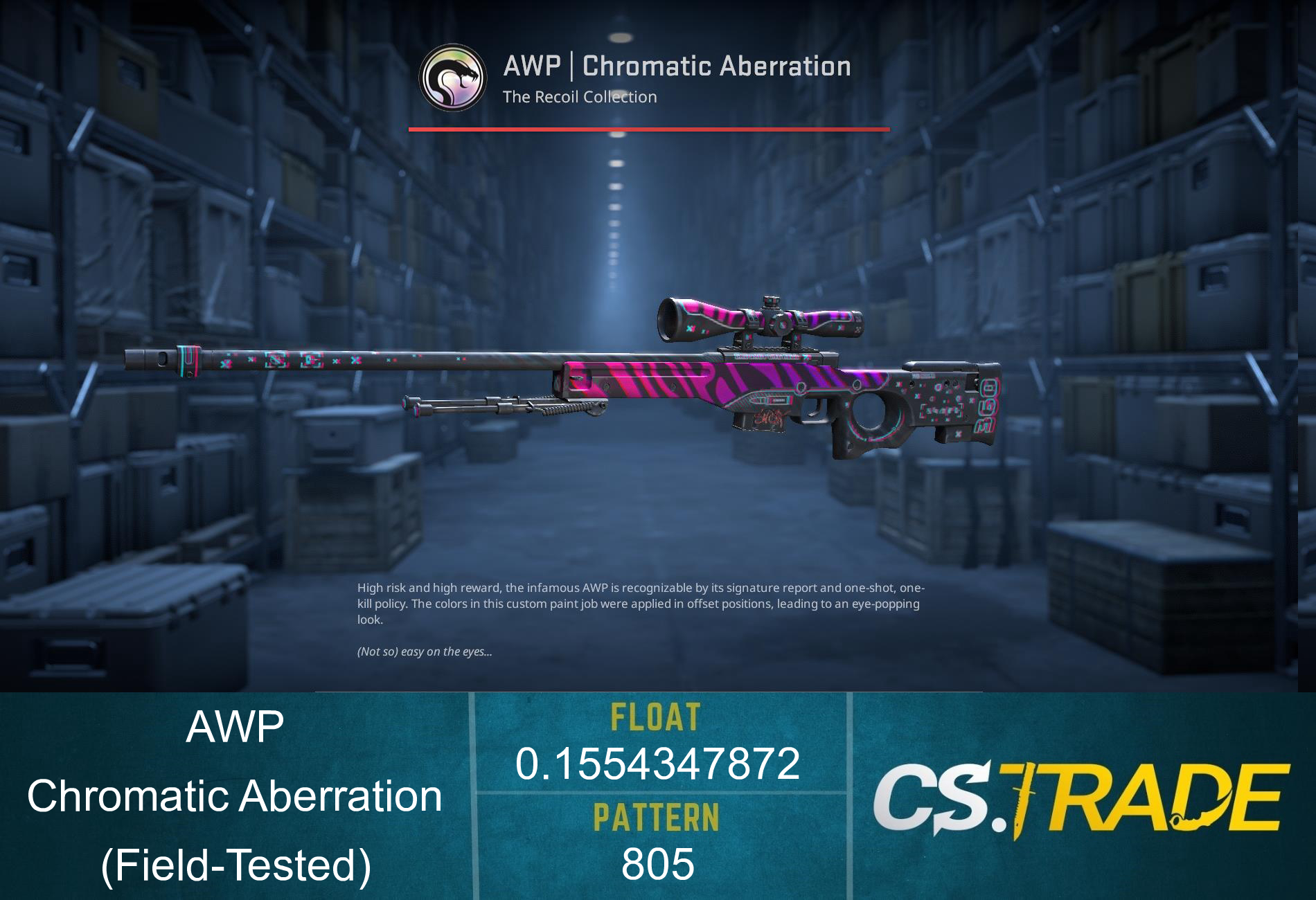 AWP | Chromatic Aberration (Field-Tested) Screenshot