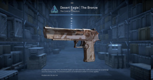 Desert Eagle | The Bronze (Factory New) Screenshot