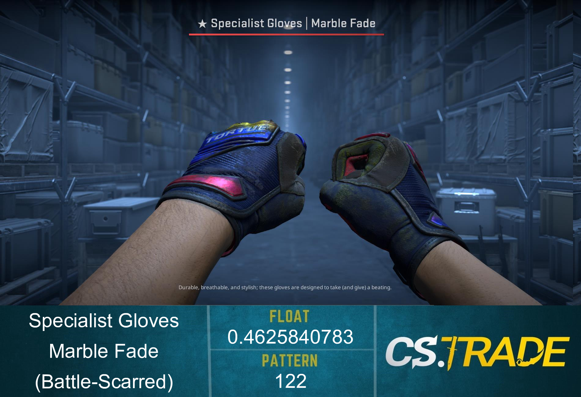 ★ Specialist Gloves | Marble Fade (Factory New) Screenshot