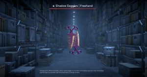 ★ Shadow Daggers | Freehand (Minimal Wear) Screenshot