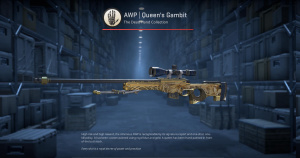 AWP | Queen's Gambit (Well-Worn) Screenshot