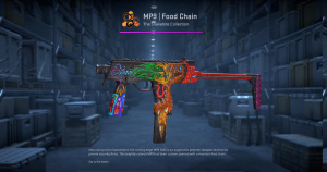 MP9 | Food Chain (Well-Worn) Screenshot