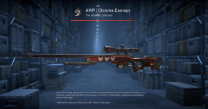 AWP | Chrome Cannon (Battle-Scarred) Screenshot
