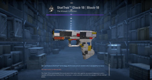 StatTrak™ Glock-18 | Block-18 (Factory New) Screenshot