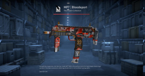 MP7 | Bloodsport (Field-Tested) Screenshot