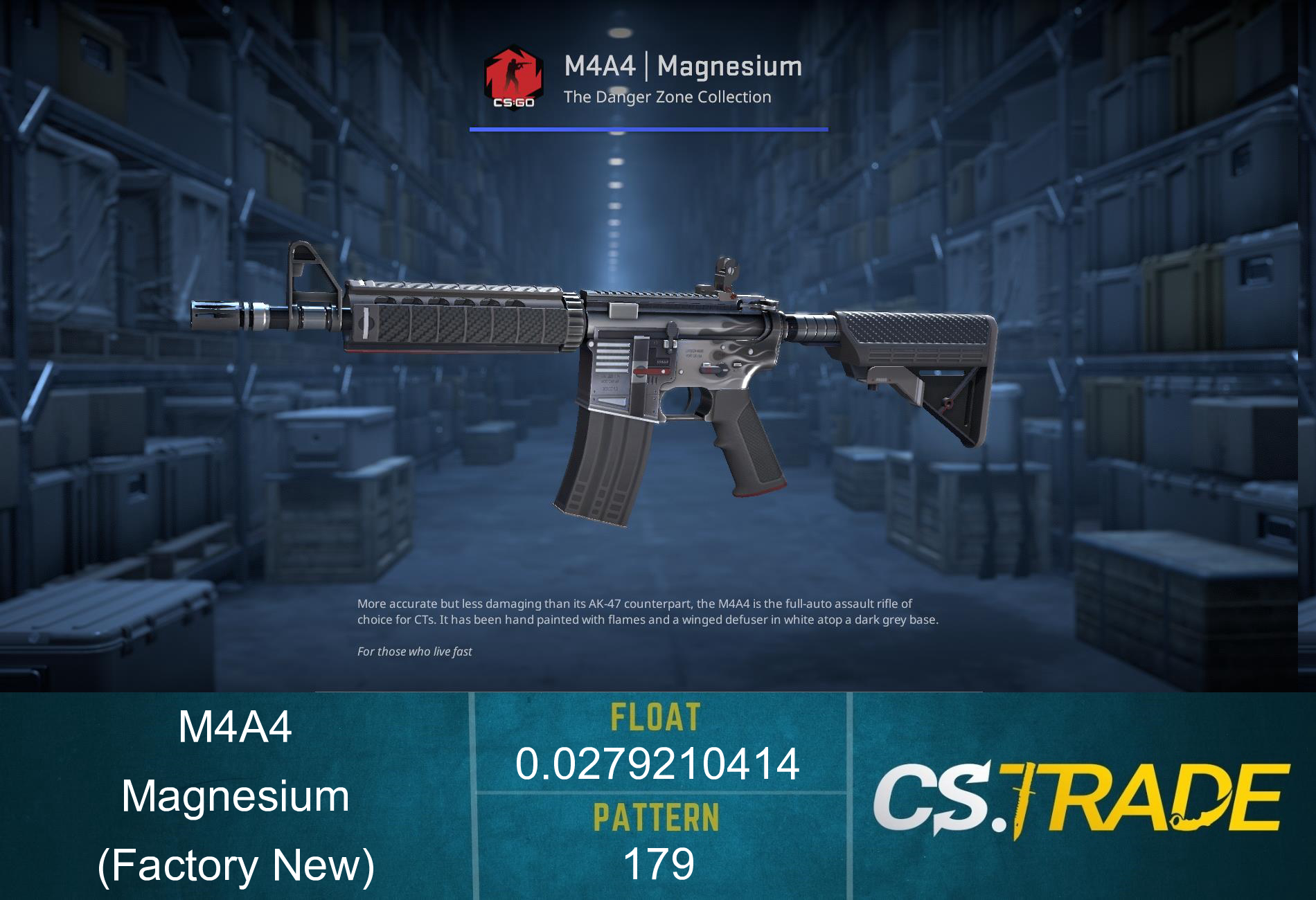 M4A4 | Magnesium (Factory New) Screenshot
