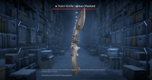 ★ Kukri Knife | Urban Masked (Field-Tested) Screenshot