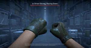 ★ Driver Gloves | Racing Green (Field-Tested) Screenshot