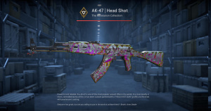 AK-47 | Head Shot (Minimal Wear) Screenshot